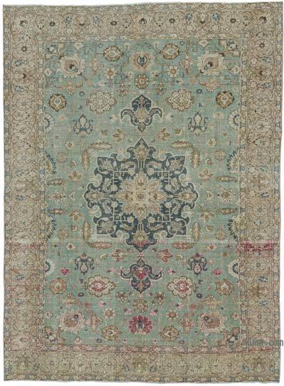 Vintage Hand-Knotted Oriental Rug - 7'  x 9' 7" (84 in. x 115 in.)