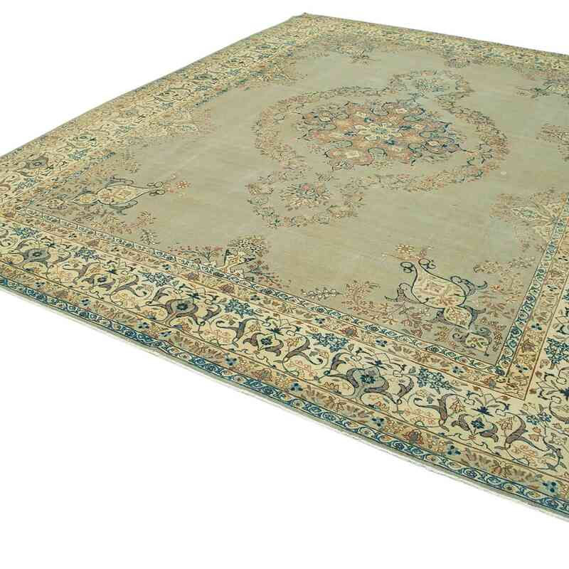 Vintage Hand-Knotted Oriental Rug - 9' 8" x 12' 7" (116 in. x 151 in.) - K0056256