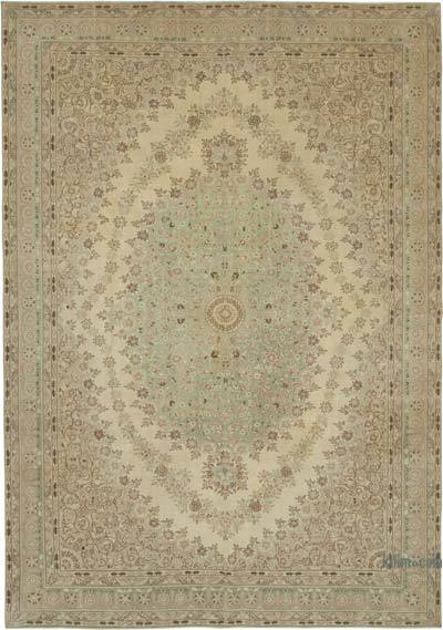 Vintage Hand-Knotted Oriental Rug - 8' 3" x 11' 10" (99 in. x 142 in.)