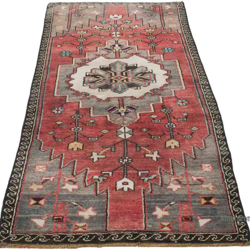 Vintage Turkish Hand-Knotted Runner - 2' 3" x 5' 3" (27 in. x 63 in.) - K0056389