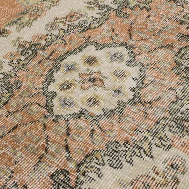 Vintage Turkish Hand-Knotted Rug - 3' 10" x 7' 1" (46 in. x 85 in.) - K0056407