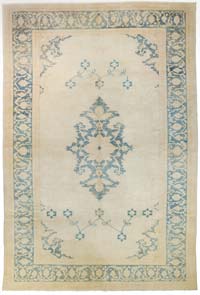 Alfombra Vintage Turca Anudada a Mano - 270 cm x 400 cm