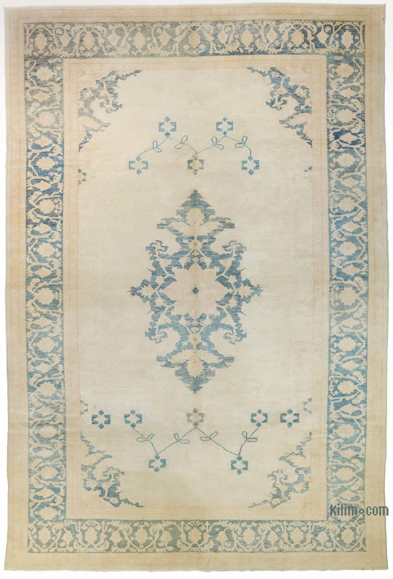 Vintage Turkish Hand-Knotted Rug - 8' 10" x 13' 1" (106 in. x 157 in.) - K0056413