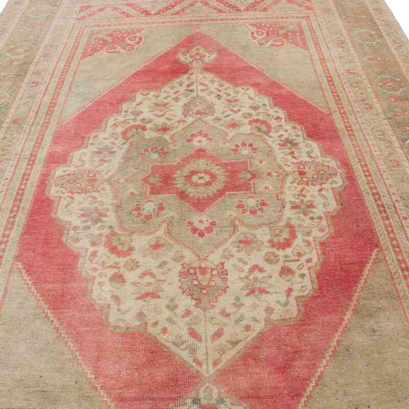 Alfombra Vintage Turca Anudada a Mano - 193 cm x 343 cm - K0056424