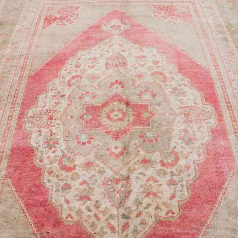Alfombra Vintage Turca Anudada a Mano - 193 cm x 343 cm - K0056424