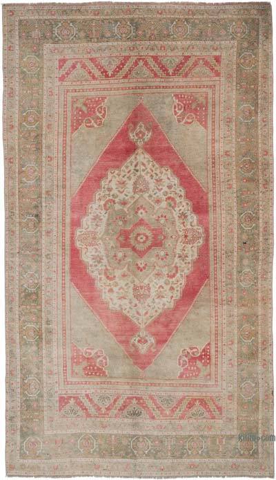 Alfombra Vintage Turca Anudada a Mano - 193 cm x 343 cm
