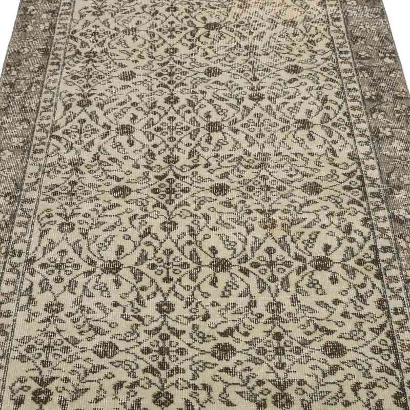 Alfombra Vintage Turca Anudada a Mano - 110 cm x 205 cm - K0056445