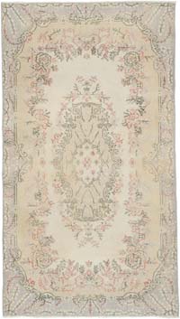 Vintage Turkish Hand-Knotted Rug - 3' 9" x 6' 8" (45" x 80")