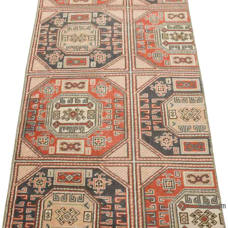 Vintage Turkish Hand-Knotted Runner - 2' 2" x 8' 4" (26 in. x 100 in.) - K0056449