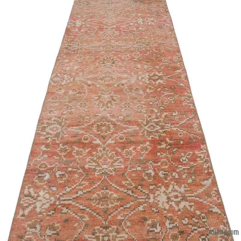 Vintage Turkish Hand-Knotted Runner - 2' 5" x 9' 5" (29 in. x 113 in.) - K0056454