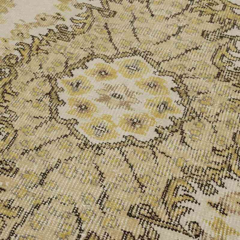 Alfombra Vintage Turca Anudada a Mano - 120 cm x 214 cm - K0056477