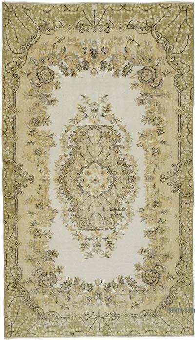 Vintage Turkish Hand-Knotted Rug - 3' 11" x 7'  (47" x 84")