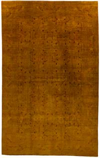 New Hand-Knotted Wool Oushak Rug - 10'  x 15' 11" (120" x 191")