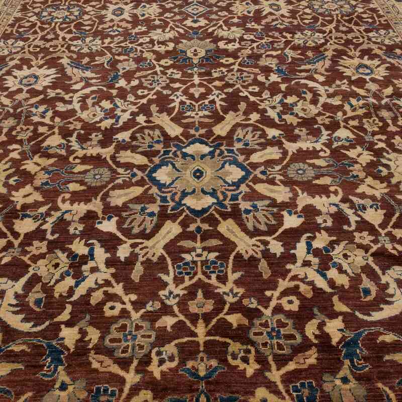Nueva Alfombra Oushak Tejida a Mano - 305 cm x 427 cm - K0056494