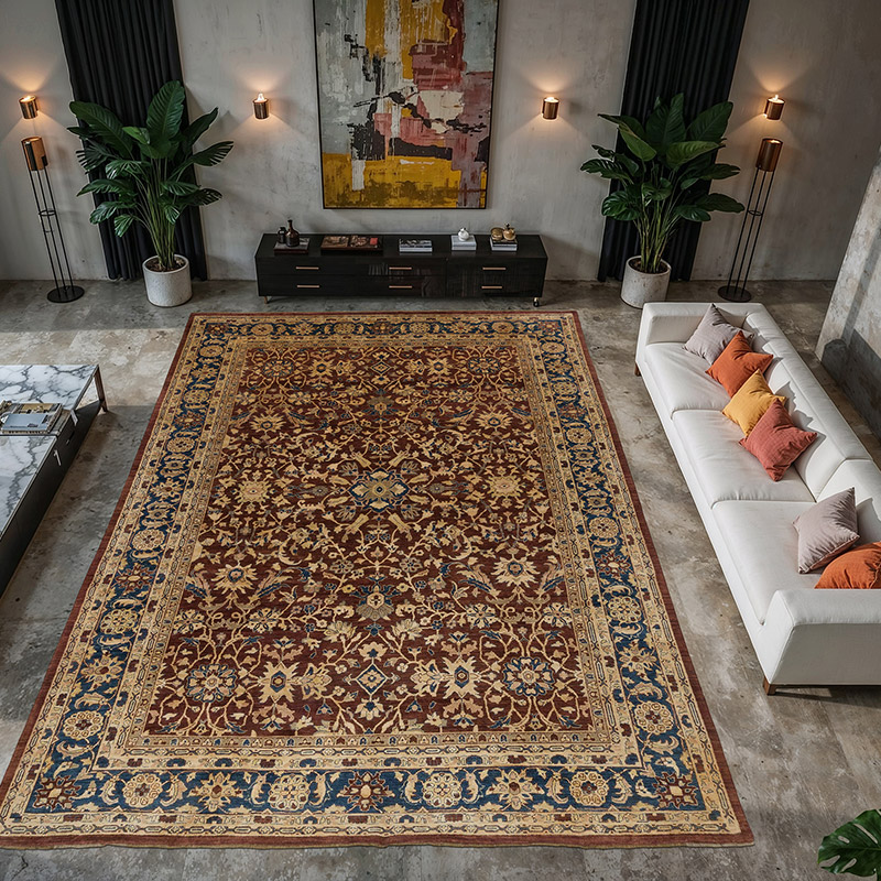 Nueva Alfombra Oushak Tejida a Mano - 305 cm x 427 cm - K0056494