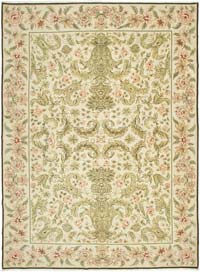 New Hand-Knotted Wool Oushak Rug - 10'  x 13' 7" (120" x 163")