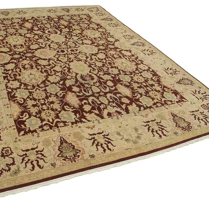 New Hand-Knotted Wool Oushak Rug - 10' 2" x 14' 2" (122 in. x 170 in.) - K0056498