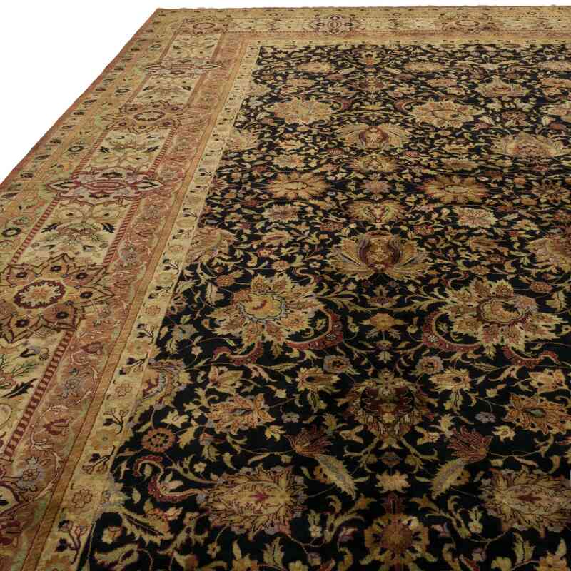New Hand-Knotted Wool Oushak Rug - 11' 11" x 14' 9" (143" x 177") - K0056502