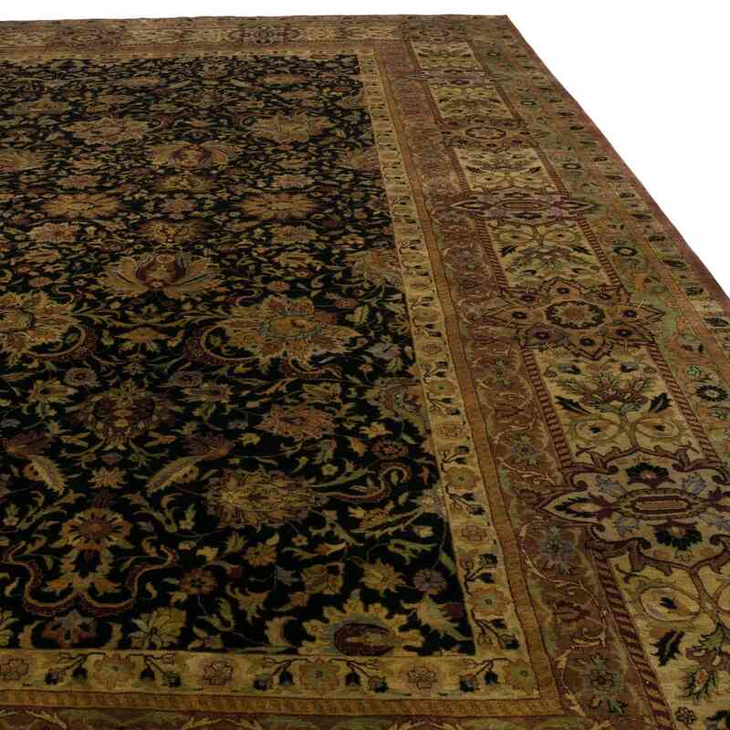 New Hand-Knotted Wool Oushak Rug - 11' 11" x 14' 9" (143" x 177") - K0056502