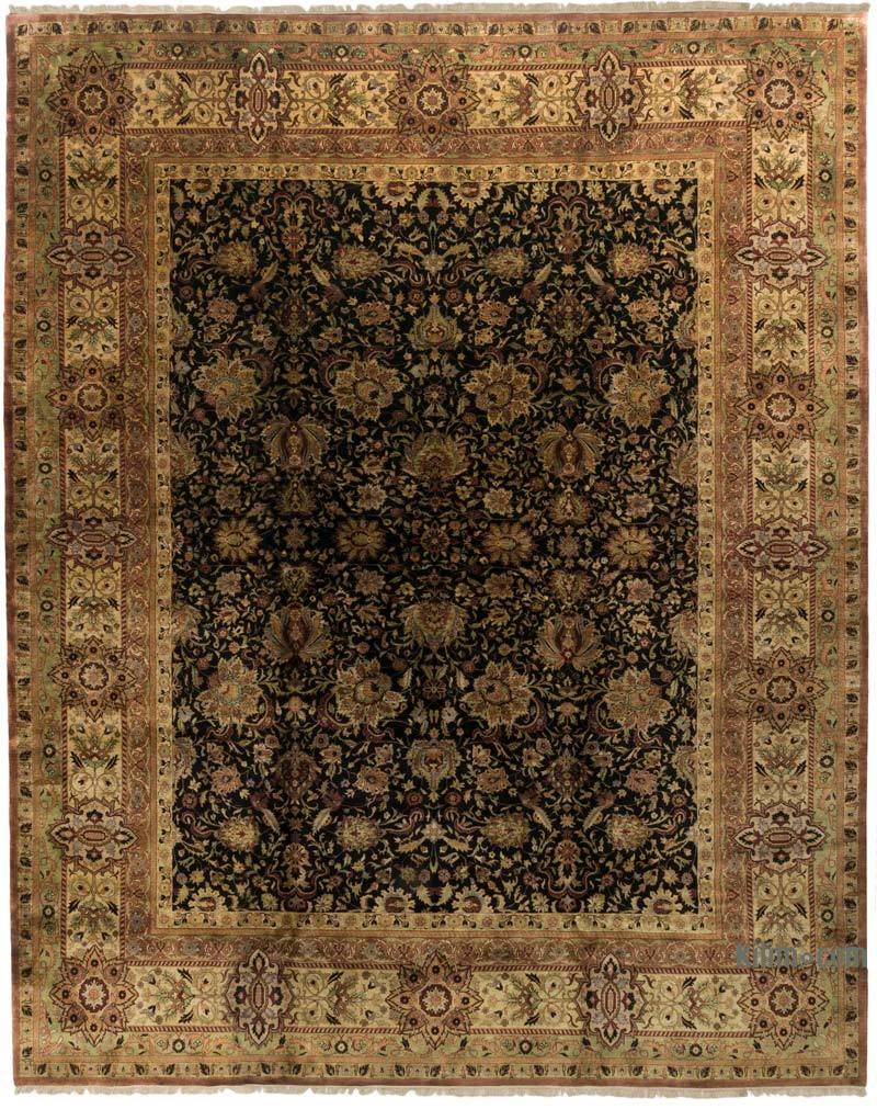 New Hand-Knotted Wool Oushak Rug - 11' 11" x 14' 9" (143" x 177") - K0056502