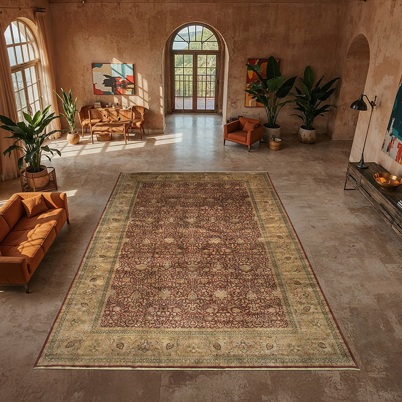 Yeni El Dokuma Uşak Halısı - 356 cm x 545 cm - K0056503