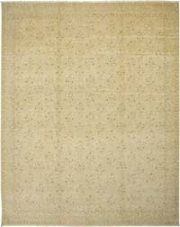 New Hand-Knotted Wool Oushak Rug - 12'  x 15' 1" (144" x 181")