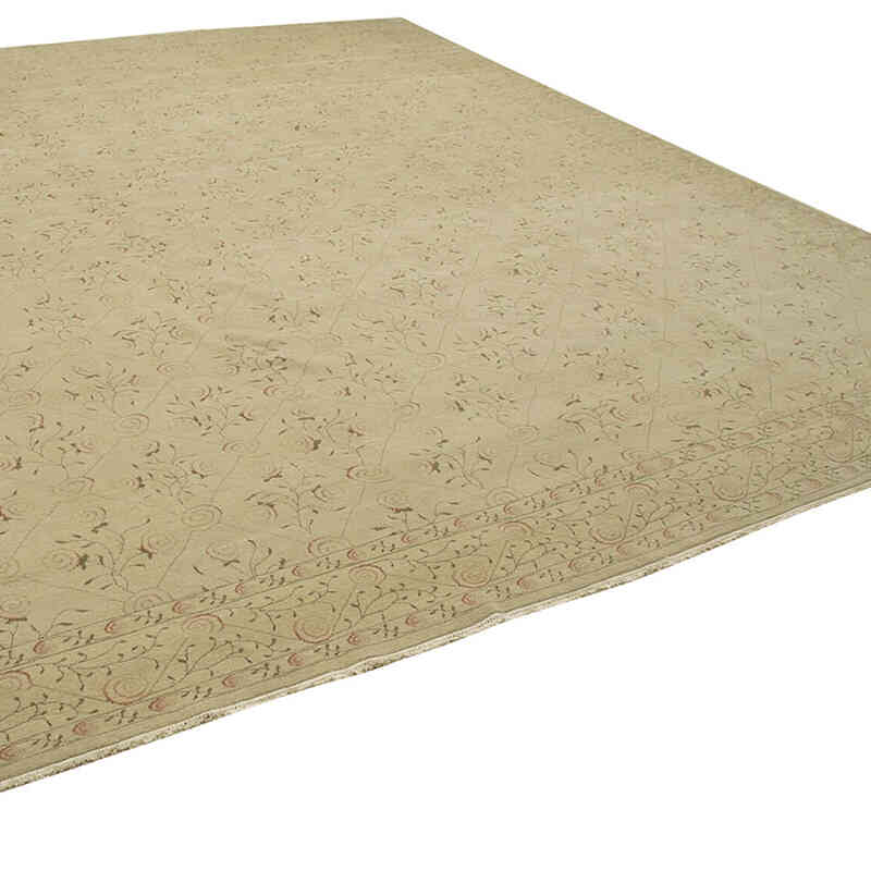 Nueva Alfombra Oushak Tejida a Mano - 365 cm x 460 cm - K0056505