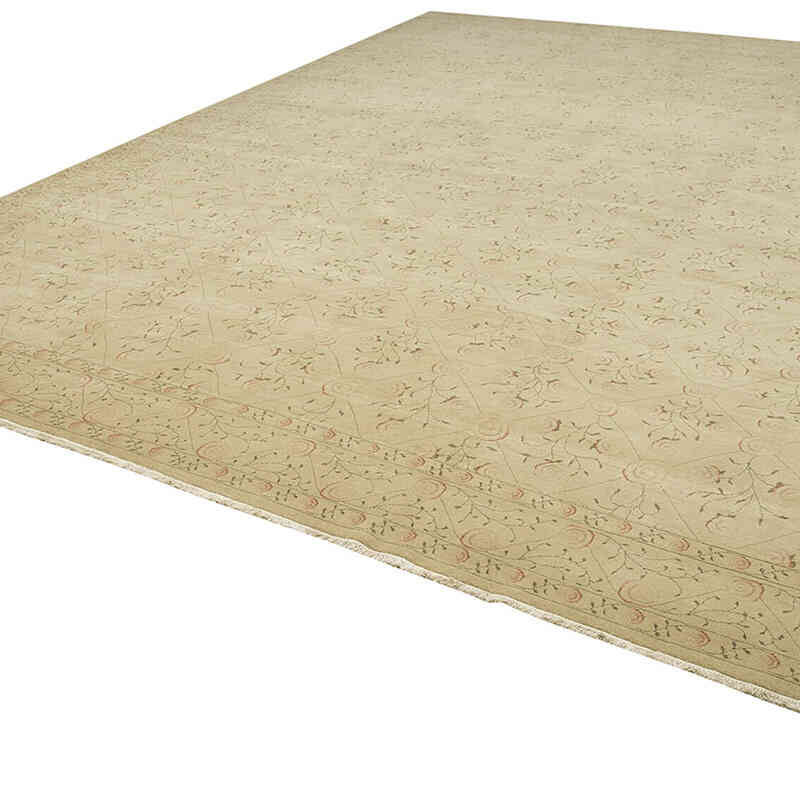 Nueva Alfombra Oushak Tejida a Mano - 365 cm x 460 cm - K0056505