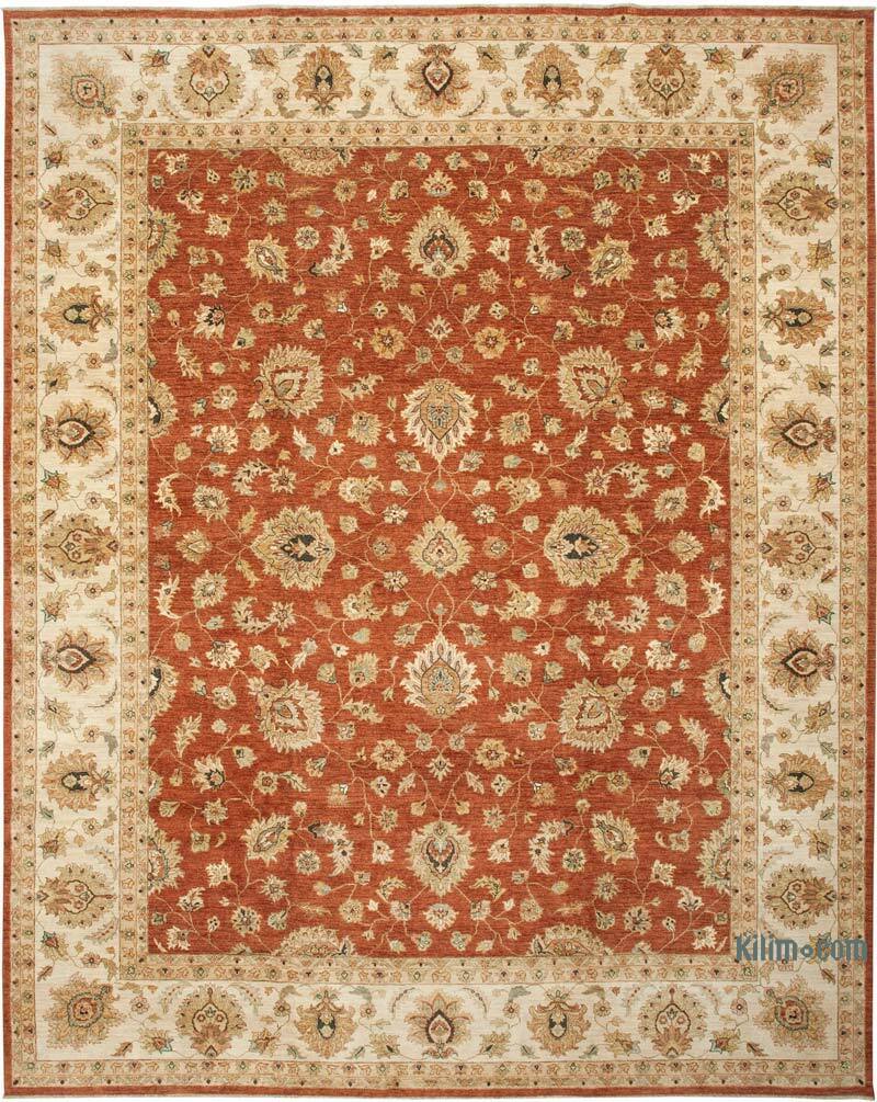 Yeni El Dokuma Uşak Halısı - 365 cm x 460 cm - K0056506