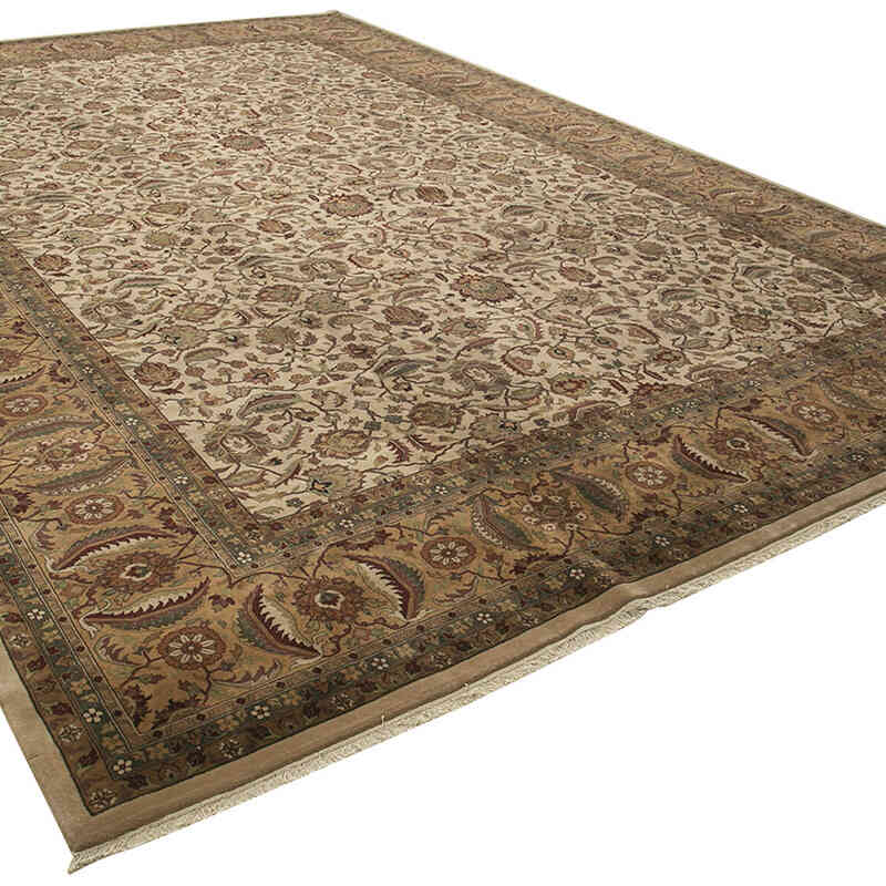 Yeni El Dokuma Uşak Halısı - 370 cm x 527 cm - K0056508