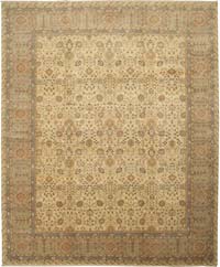 New Hand-Knotted Wool Oushak Rug - 12' 3" x 15' 1" (147" x 181")