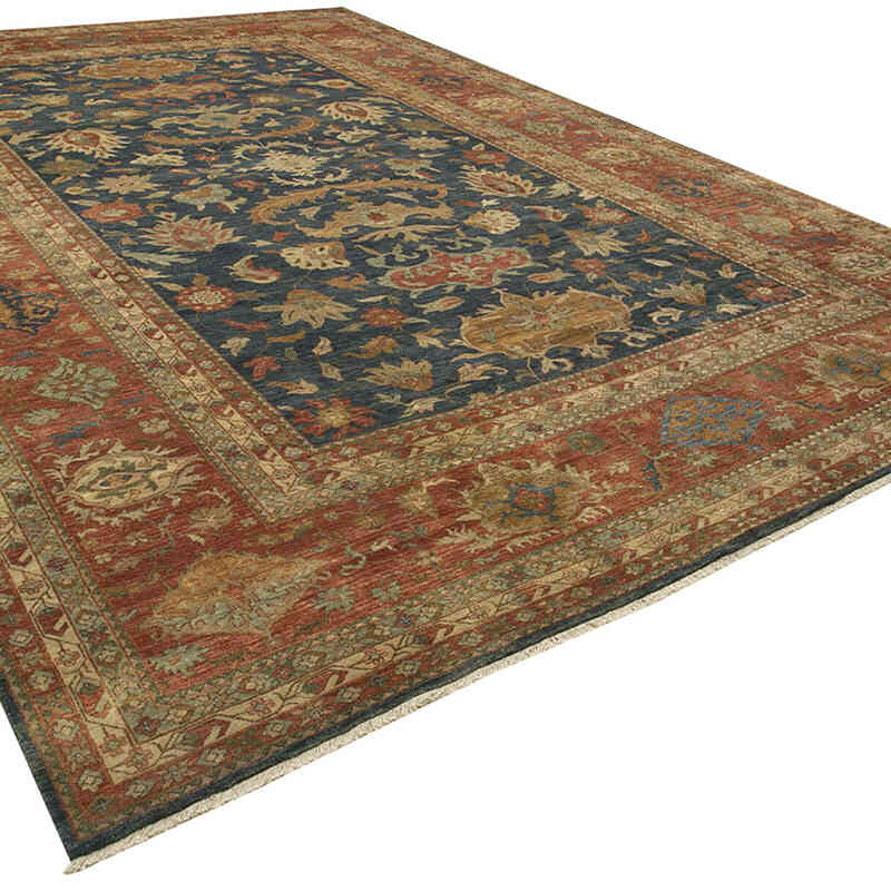 Yeni El Dokuma Uşak Halısı - 367 cm x 530 cm - K0056512