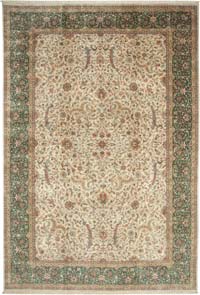 New Hand-Knotted Wool Oushak Rug - 363 cm x 545 cm