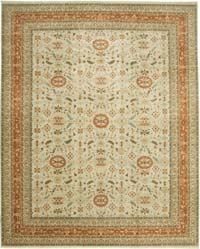 New Hand-Knotted Wool Oushak Rug - 11' 11" x 14' 9" (143" x 177")
