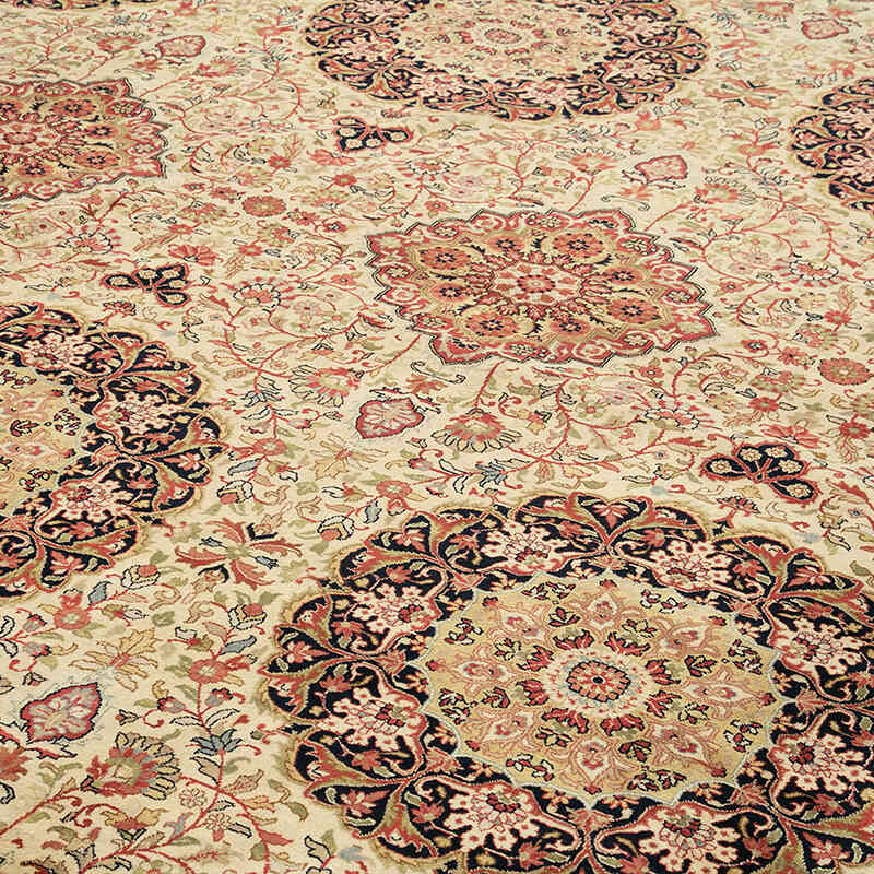 Nueva Alfombra Oushak Tejida a Mano - 372 cm x 545 cm - K0056525