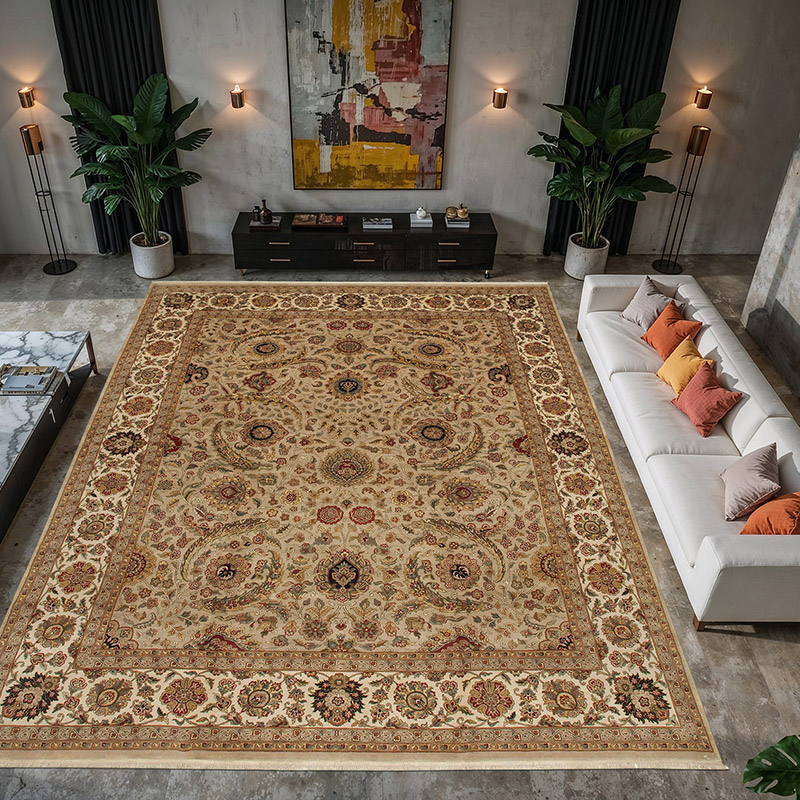 New Hand-Knotted Wool Oushak Rug - 12' 3" x 15' 2" (147" x 182") - K0056526