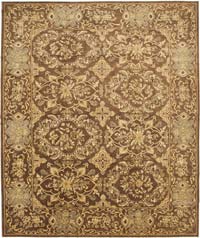New Hand-Knotted Wool Oushak Rug - 366 cm x 444 cm