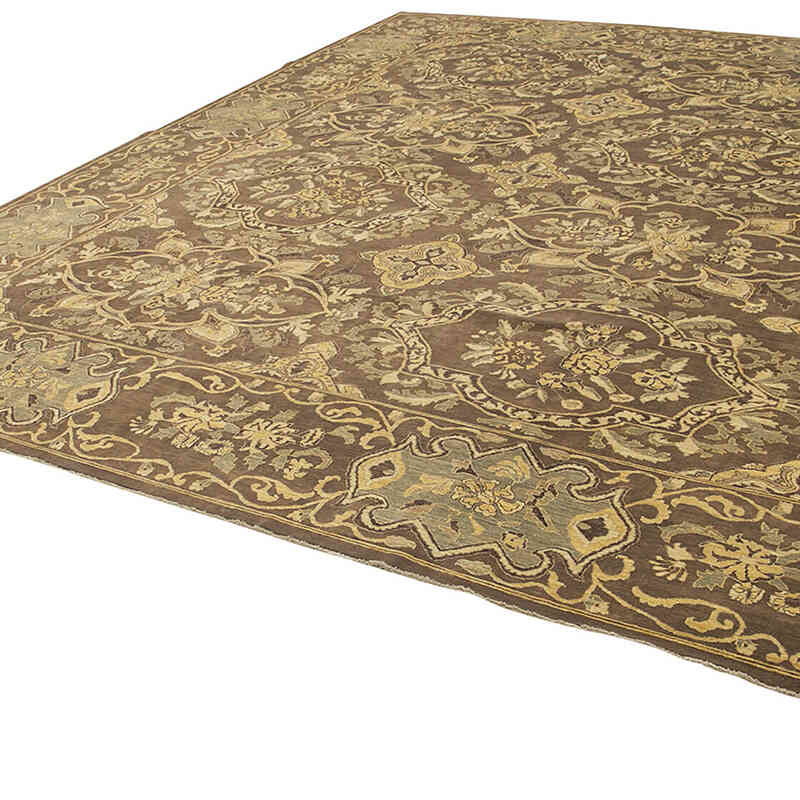 Nueva Alfombra Oushak Tejida a Mano - 366 cm x 444 cm - K0056527