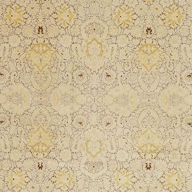 New Hand-Knotted Wool Oushak Rug - 11' 11" x 15'  (143" x 180") - K0056528