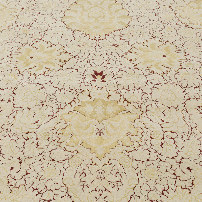New Hand-Knotted Wool Oushak Rug - 11' 11" x 15'  (143" x 180") - K0056528