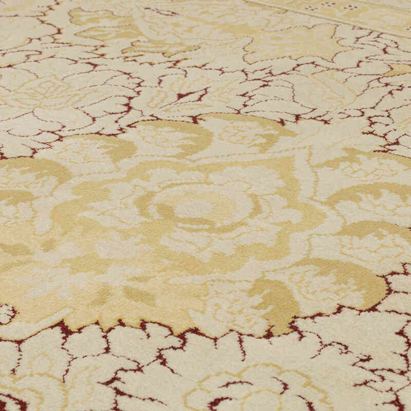 New Hand-Knotted Wool Oushak Rug - 11' 11" x 15'  (143" x 180") - K0056528