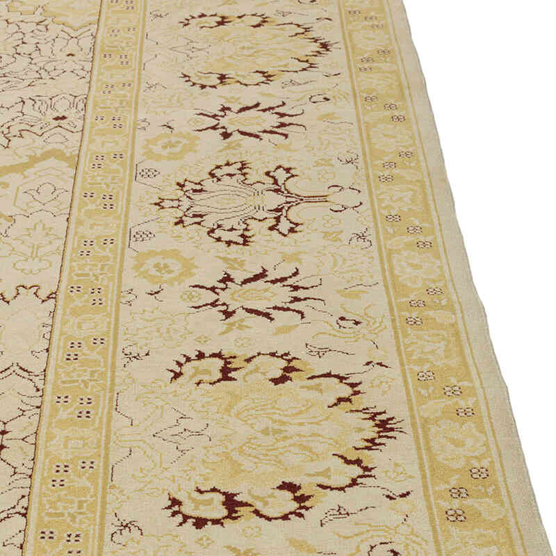 New Hand-Knotted Wool Oushak Rug - 11' 11" x 15'  (143" x 180") - K0056528