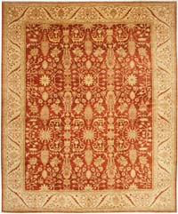 New Hand-Knotted Wool Oushak Rug - 12'  x 14' 7" (144" x 175")