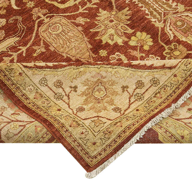 Nueva Alfombra Oushak Tejida a Mano - 366 cm x 444 cm - K0056529