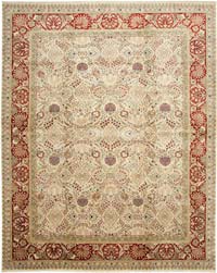 New Hand-Knotted Wool Oushak Rug - 12' 1" x 15' 1" (145" x 181")