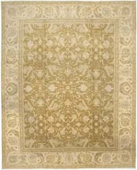 New Hand-Knotted Wool Oushak Rug - 12'  x 14' 11" (144" x 179")
