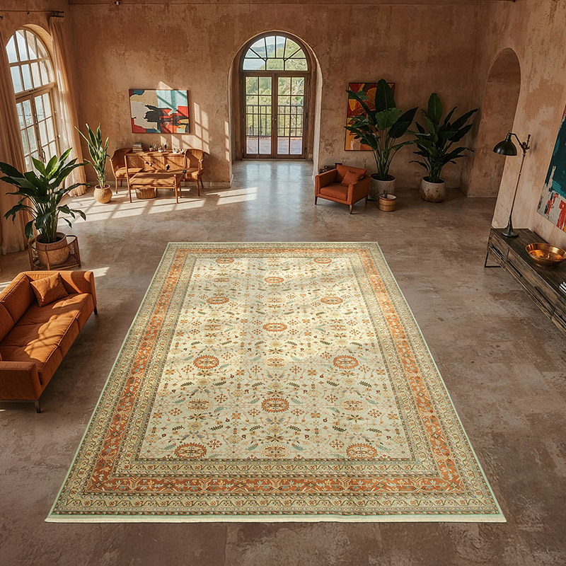 New Hand-Knotted Wool Oushak Rug - 11' 11" x 18'  (143" x 216") - K0056532