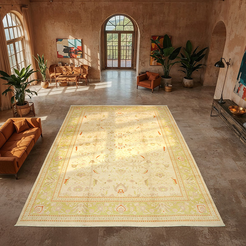 Yeni El Dokuma Uşak Halısı - 371 cm x 530 cm - K0056533
