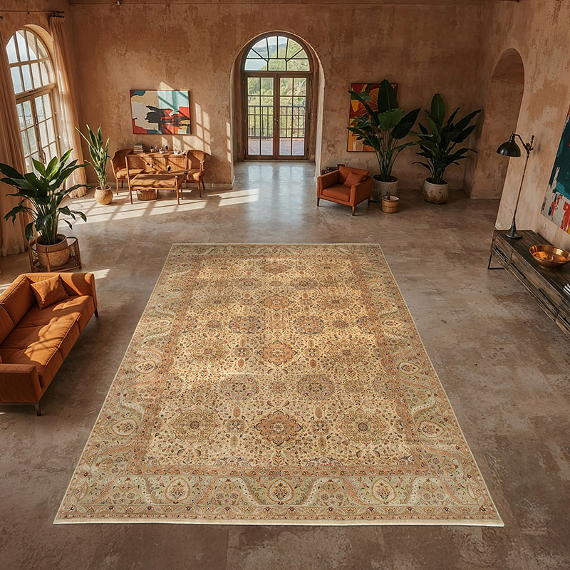 Yeni El Dokuma Uşak Halısı - 370 cm x 569 cm - K0056534