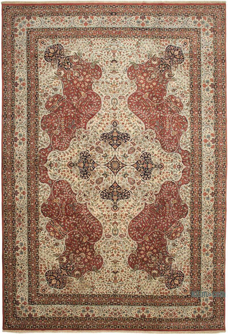Nueva Alfombra Oushak Tejida a Mano - 370 cm x 548 cm - K0056535